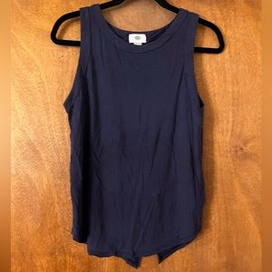 Old Navy Yoga Tank Top With Open Back Size M